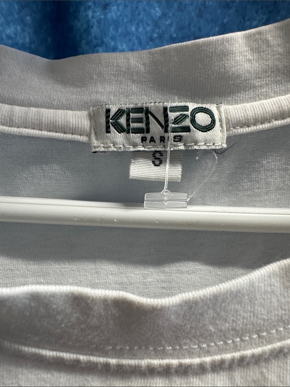 Kenzo Paris White Multicolor Graphic Logo Tee Small - Picture 3 of 8